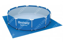 56408 Каркасный бассейн круглый BestWay, 305х76см, фильтр-насос картр 1249 л/ч