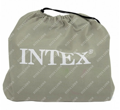 Intex 67766 Односпальная надувная кровать, 99x191х33см, со встроенным насосом